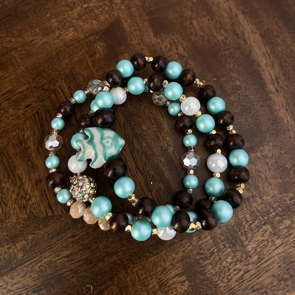 Stylish Handcrafted Beachy Boho Bracelet Set